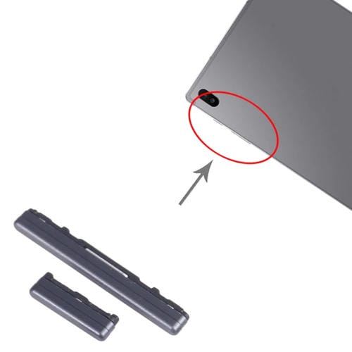 Pulsanti di accensione e volume Samsung Galaxy Tab S6 SM-T865 (Nero)