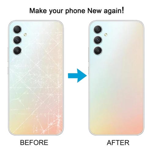 Rückseite Samsung Galaxy A34 SM-A346B Batterie (Lila)