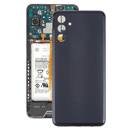 RĂŒckseite des Akkudeckels Samsung Galaxy A04s SM-A047F (Schwarz)