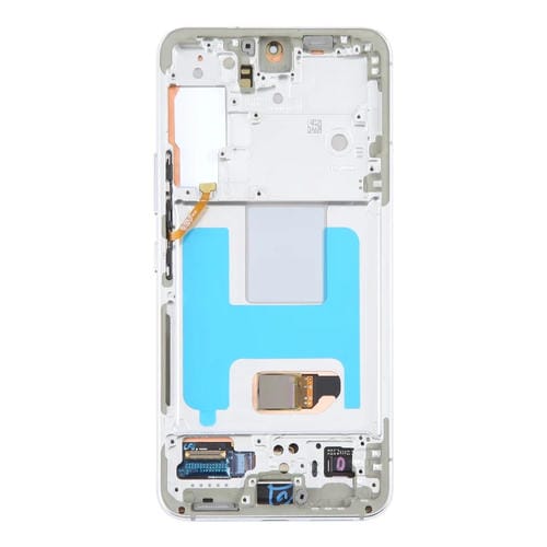 Écran LCD Samsung Galaxy S22 5G SM-S901B avec cadre (Blanc)