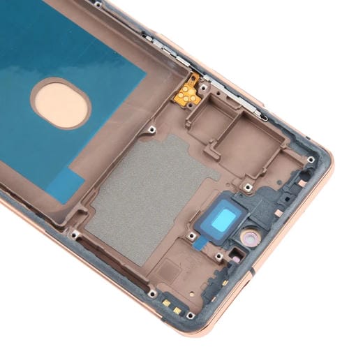 Schermo LCD OLED da 6,43" con cornice Samsung Galaxy S20 FE SM-G780F (Oro)