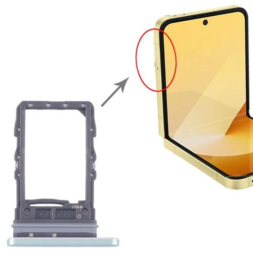 SIM Card Tray Samsung Galaxy Z Flip6 SM-F741B (Green)