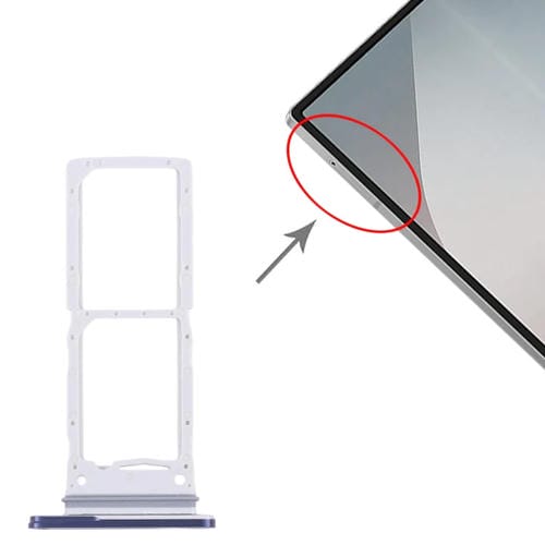 SIM Card Tray Samsung Galaxy Z Fold6 SM-F956B (Blue)