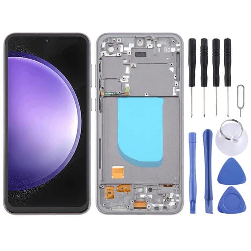 Pantalla TFT Completa Samsung Galaxy S23 FE SM-S711B con Marco (Gris)