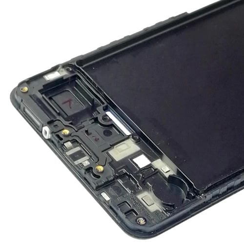 Lünettenrahmen für Samsung Galaxy A7 / A750 LCD (Schwarz)