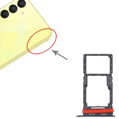 Vassoio scheda SIM e Micro SD Samsung Galaxy A16 5G SM-A166B (Nero)