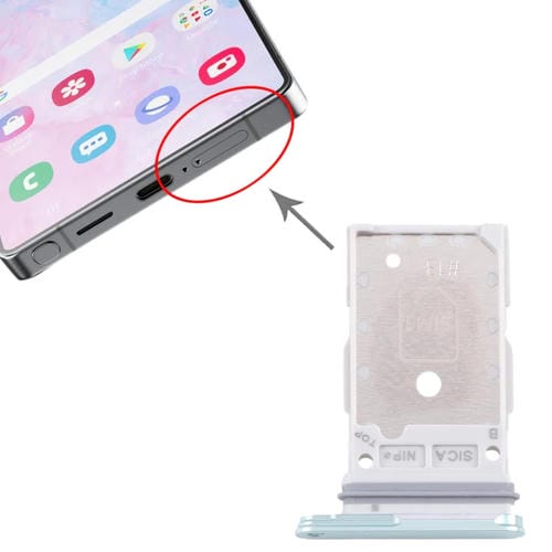 Vassoio scheda SIM Samsung Galaxy S25/S25+ SM-S931/S936 (Verde)