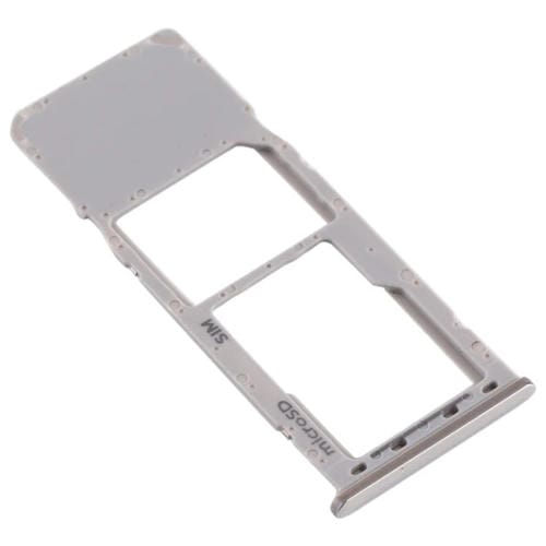 SIM-Karten- und Micro-SD-Kartenfach Samsung Galaxy A20/A30/A50 (Silber)