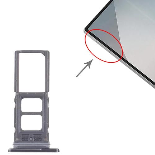 SIM-Kartenfach Samsung Galaxy Z Fold6 SM-F956B (Schwarz)