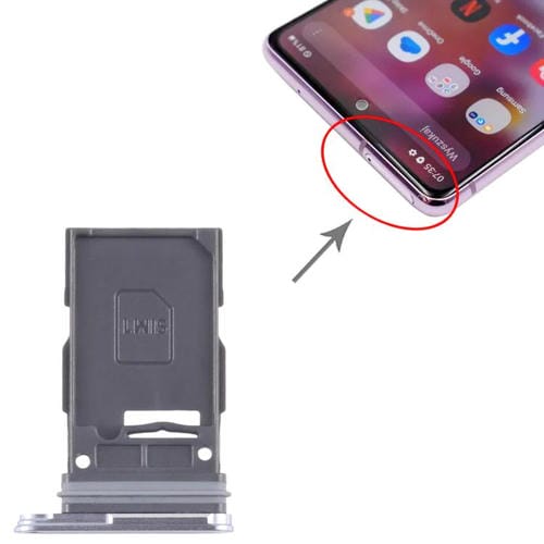 SIM-Kartenfach Samsung Galaxy S24+ SM-S926B (Babyblau)