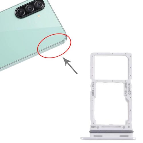 Tabuleiro Cartão SIM Samsung Galaxy A26 SM-A266B (Branco)