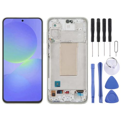 LCD-Bildschirm Samsung Galaxy A36 SM-A366B und Rahmen (GrĂŒn)