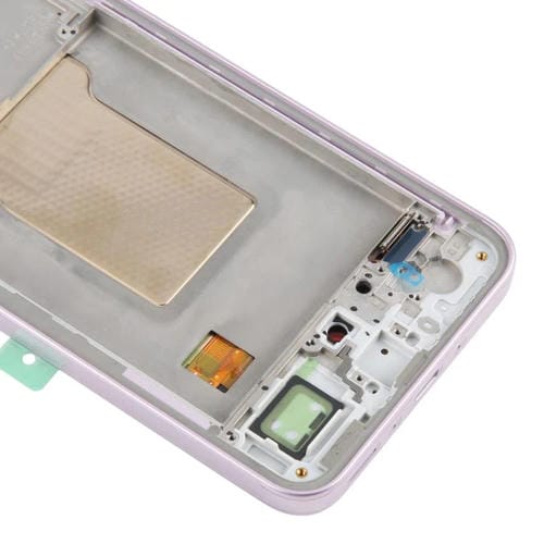 Ecrã LCD Samsung Galaxy A35 SM-A356B e Moldura (Rosa)