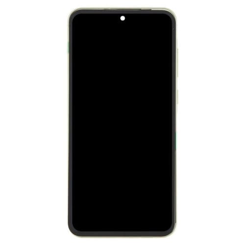 LCD-Bildschirm Samsung Galaxy A55 SM-A556B und Rahmen (HellgrĂŒn)