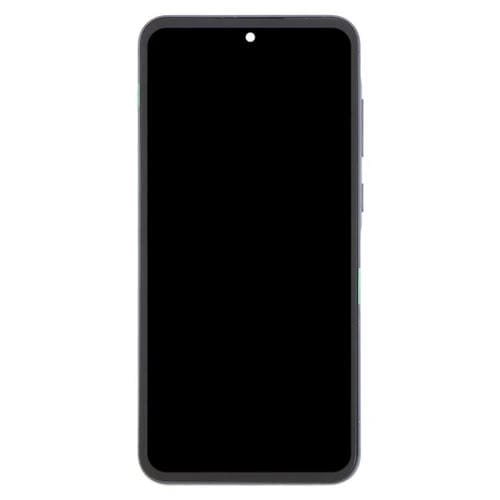 LCD-Bildschirm Samsung Galaxy A55 SM-A556B und Rahmen (Blau)