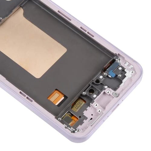 Ecrã LCD OLED Digitalizador Completo com Moldura Samsung Galaxy A55 SM-A556B (Rosa)