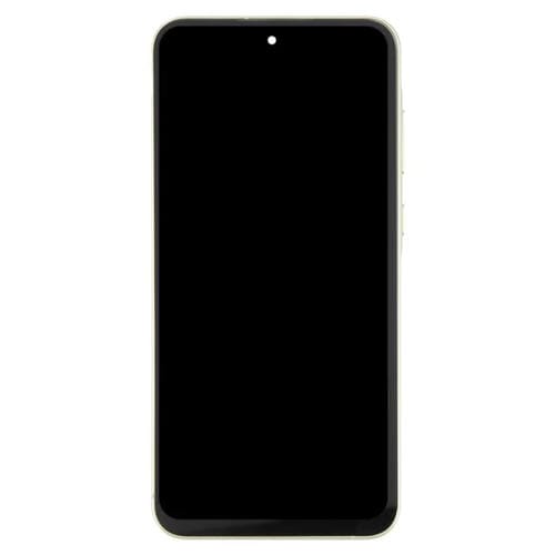 LCD OLED Display Komplett Digitalisierer mit Rahmen Samsung Galaxy A55 SM-A556B (HellgrĂŒn)