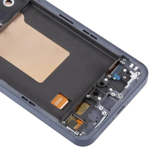 Ecrã LCD OLED Digitalizador Completo com Moldura Samsung Galaxy A55 SM-A556B (Azul)