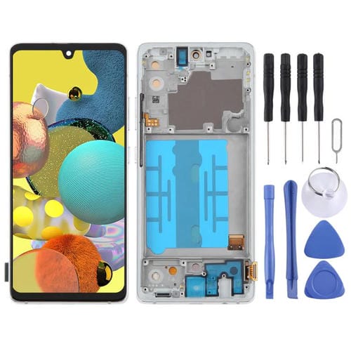 Écran OLED de 6,36" pour Samsung Galaxy A51 5G SM-A516 (Argent)