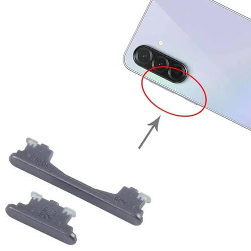 Pulsanti di accensione e volume Samsung Galaxy A36 SM-A366B (Nero) (10 unità)