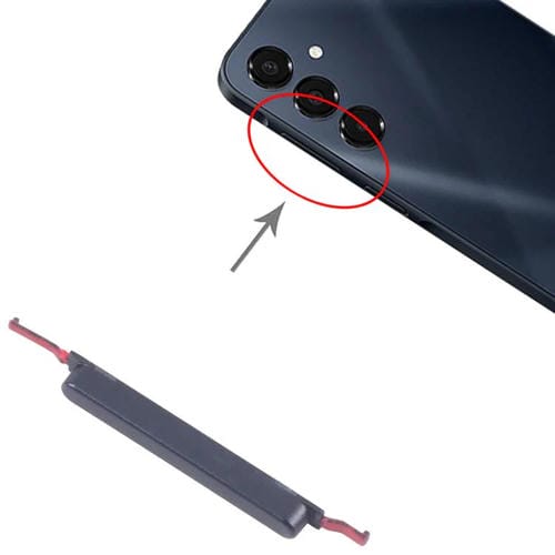 Botones de Control de Volumen Samsung Galaxy A16 5G SM-A166B (Negro) (10 Unidades)