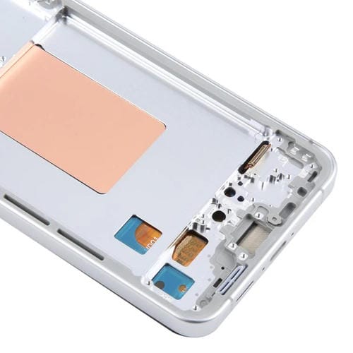 Pantalla Completa OLED con Marco Samsung Galaxy S24 FE SM-S721B (Plateada)