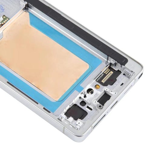 Ecrã Completo OLED Samsung Galaxy S25 Ultra SM-S938B com Moldura (Prateada)