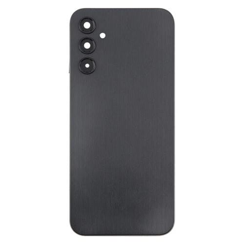Carcasa trasera con tapa para lente de cámara para Samsung Galaxy A14 SM-A145F (negro)