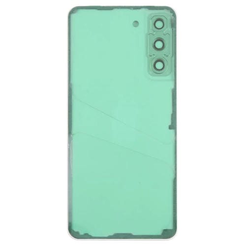 Carcasa trasera con tapa para lente de cámara para Samsung Galaxy S21 FE SM-G990B (verde)