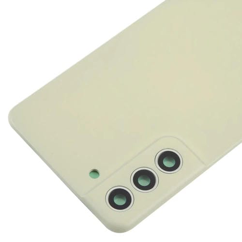 Carcasa trasera con tapa para lente de cámara para Samsung Galaxy S21 FE SM-G990B (verde)