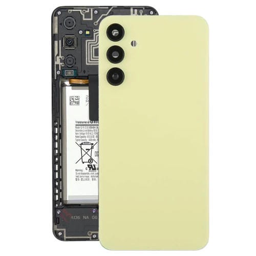 Carcasa trasera con tapa para lente de cámara para Samsung Galaxy A15 SM-A155F