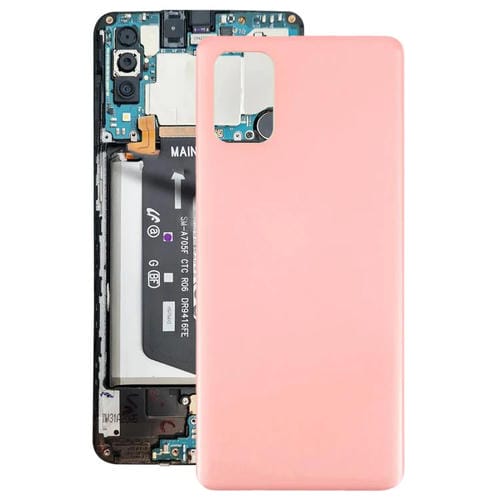 Carcasa trasera rosa para Samsung Galaxy A71 4G SM-A715F