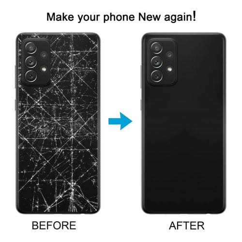 Carcasa trasera para Samsung Galaxy A72 4G SM-A725F (morada)