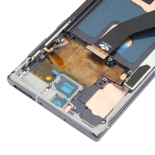 Ecrã LCD TFT Samsung Galaxy Note 10 com Moldura e Escrita à Mão