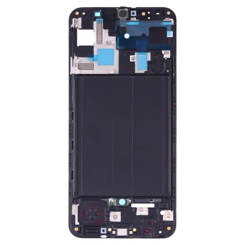 Carcasa Frontal Marco LCD Samsung Galaxy A50 Placa Biselada (Negro)