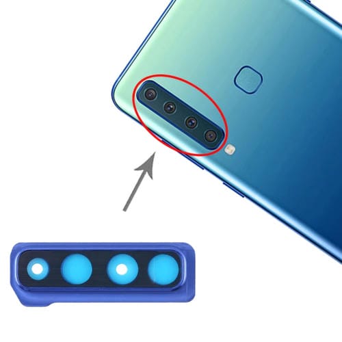 Camera Lens Cover Samsung Galaxy A9 A920F/DS (10 Pieces) (Blue)