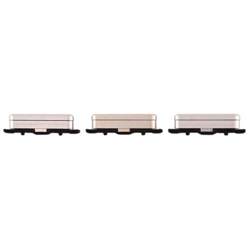 Juego de Teclas Laterales Samsung Galaxy S6 Botón Encendido y Volumen (Oro)