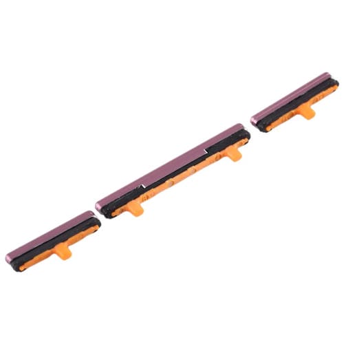 Jeu de touches latérales Samsung Galaxy S9/S9+ Boutons d'alimentation et de volume (Violet)