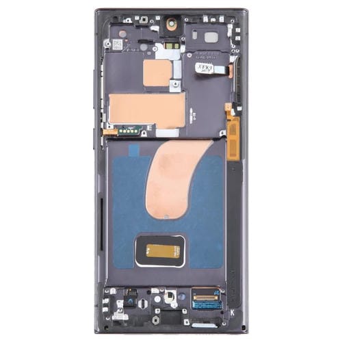 LCD-Bildschirm und Rahmen Samsung Galaxy S23 Ultra SM-S918U (Schwarz) (US-Version)