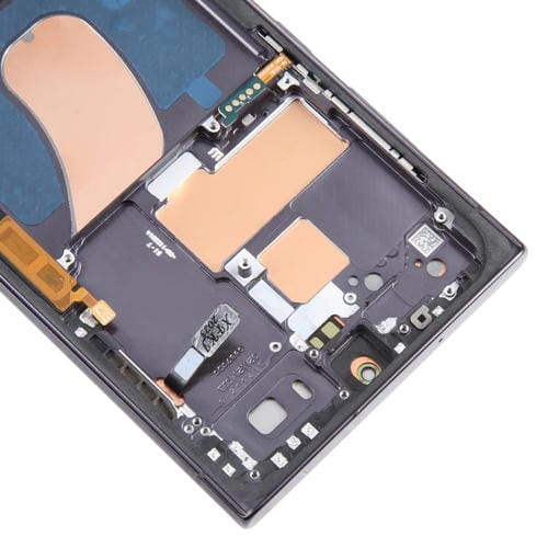 LCD-Bildschirm und Rahmen Samsung Galaxy S23 Ultra SM-S918U (Schwarz) (US-Version)