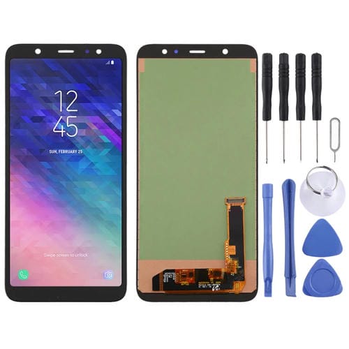 Ecrã LCD Incell Samsung Galaxy A6+ (Preto)