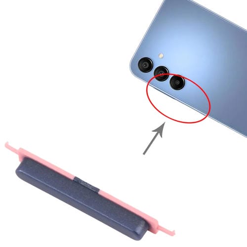 Power and Volume Buttons Samsung Galaxy A15 5G SM-A156B (Black) - Pack of (10 Pieces)