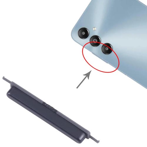 Boutons d'alimentation et de volume Samsung Galaxy M14 4G SM-M145F (10 pièces) (Noir)