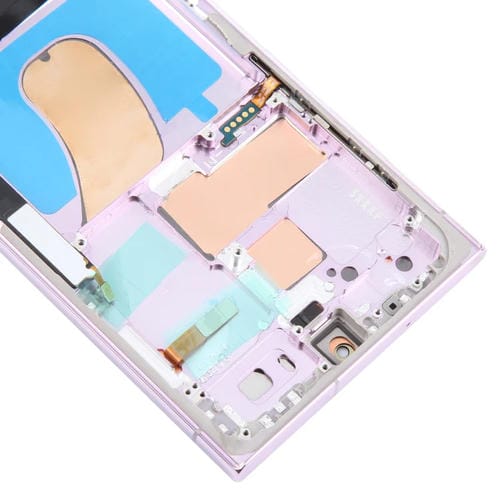 Ecrã LCD OLED de 6,78 polegadas e Moldura Samsung Galaxy S23 Ultra 5G SM-S918U (Púrpura) Edição EUA.