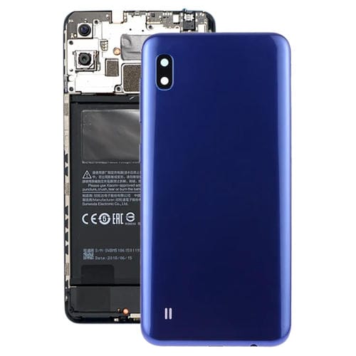 Tapa Trasera de Batería con Lente de Cámara Samsung Galaxy A10 SM-A105F / DS (Azul)