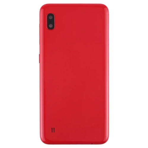 Cubierta de Batería Samsung Galaxy A10 SM-A105 Tapa Trasera con Lente y Teclas (Rojo)