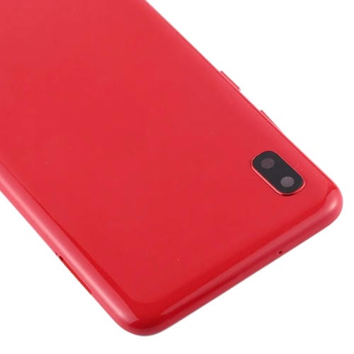 Cubierta de Batería Samsung Galaxy A10 SM-A105 Tapa Trasera con Lente y Teclas (Rojo)
