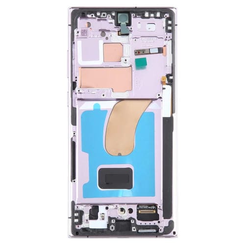 Ecrã LCD Samsung Galaxy S23 Ultra SM-S918B com Moldura (Púrpura)