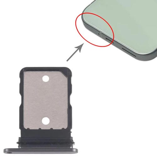 Plateau Carte SIM Google Pixel 9 Pro (Noir) Original