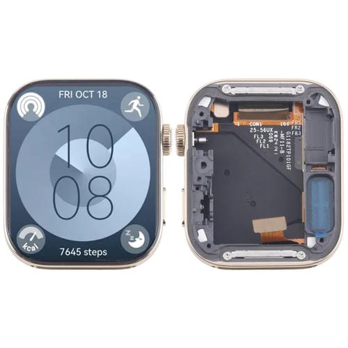 Pantalla Completa Original Huawei Watch Fit 3 con Marco (Dorado)